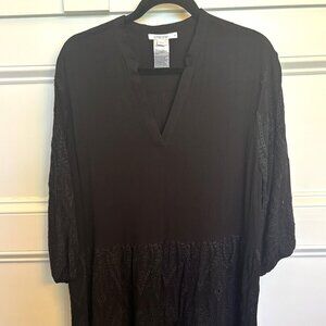 Chico's Black knee height dress